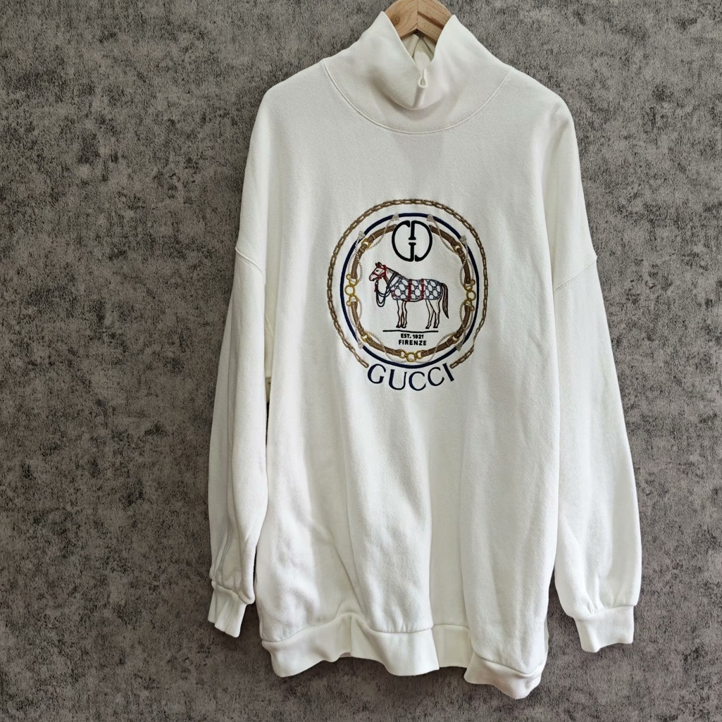 Steal Authentic Gucci Cream Label Sweatshirt